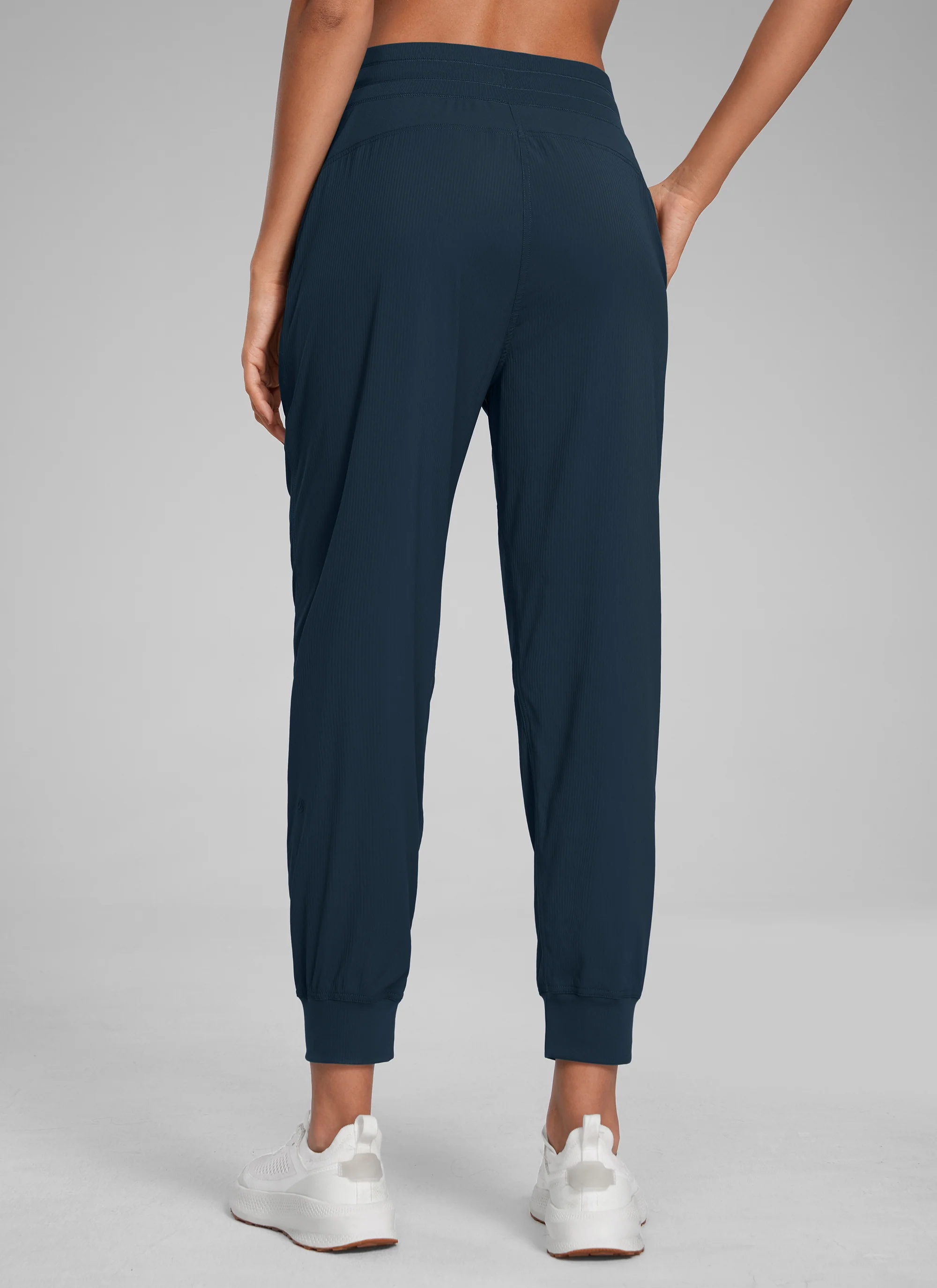 Striped Ruched Pocket Jogger 26'' - Image 2