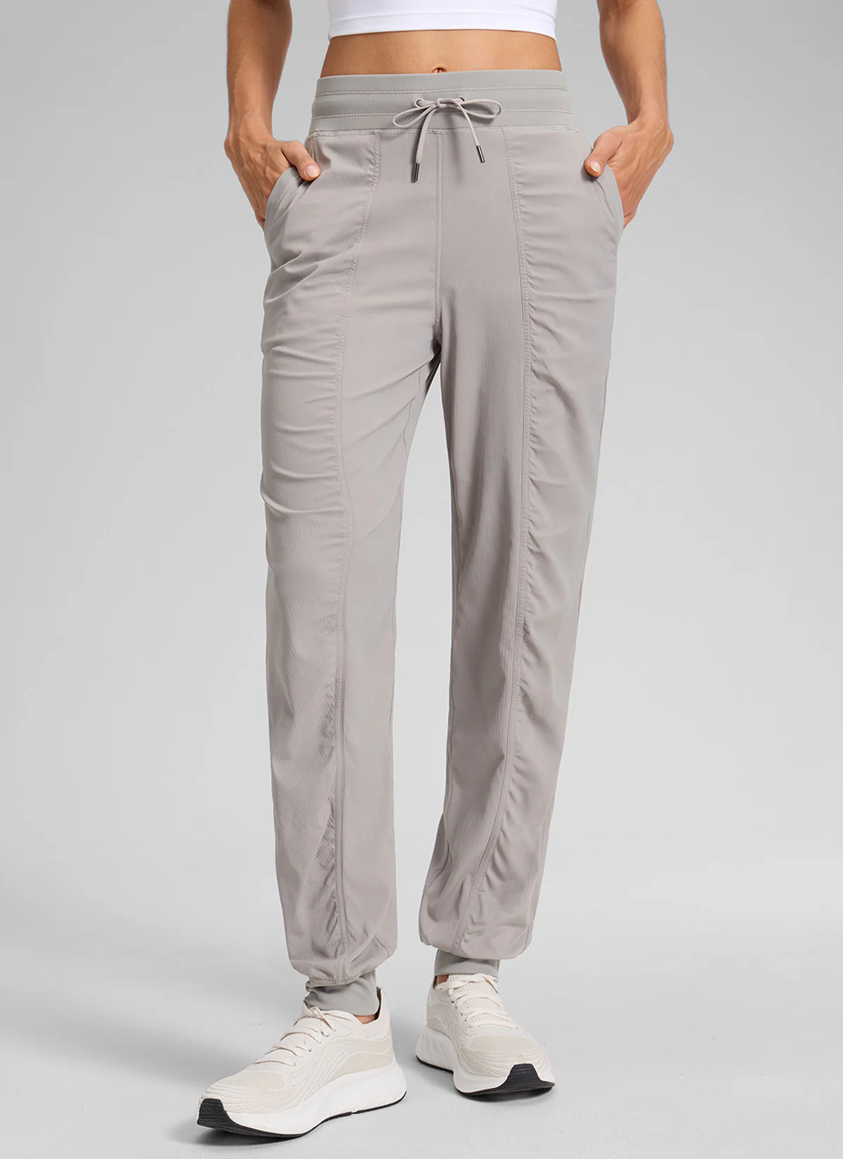 Striped Ruched Pocket Jogger 30'' - Image 14