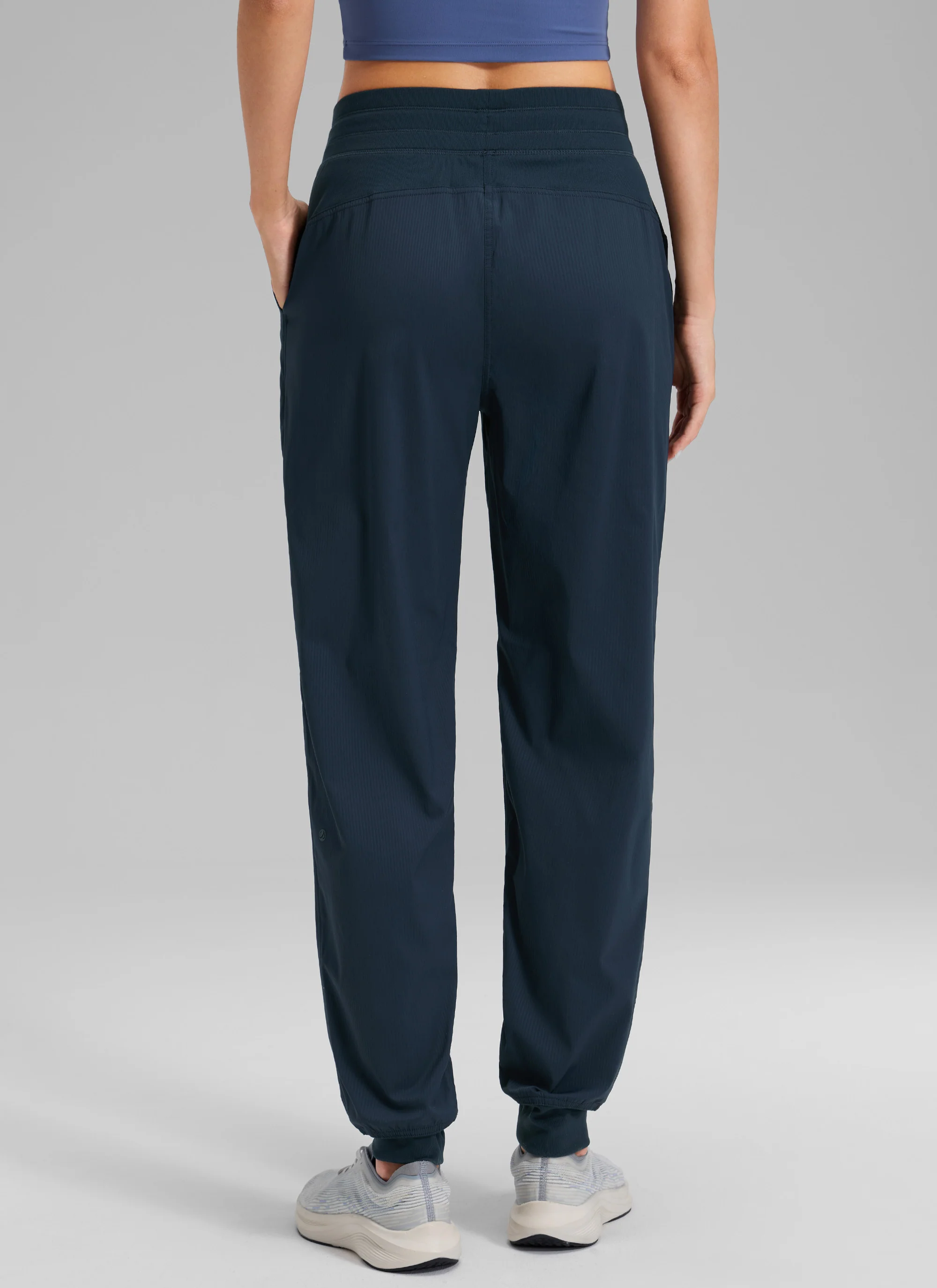 Striped Ruched Pocket Jogger 30'' - Image 2