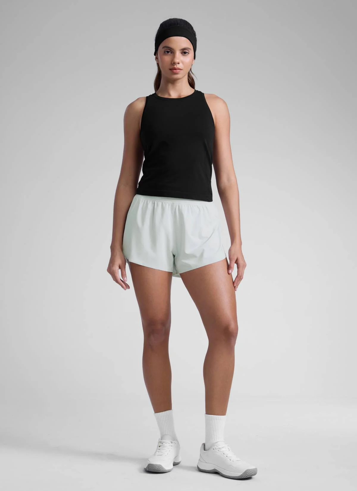 Feathery-Fit Soft Dolphin Lined Shorts 3'' - Image 34