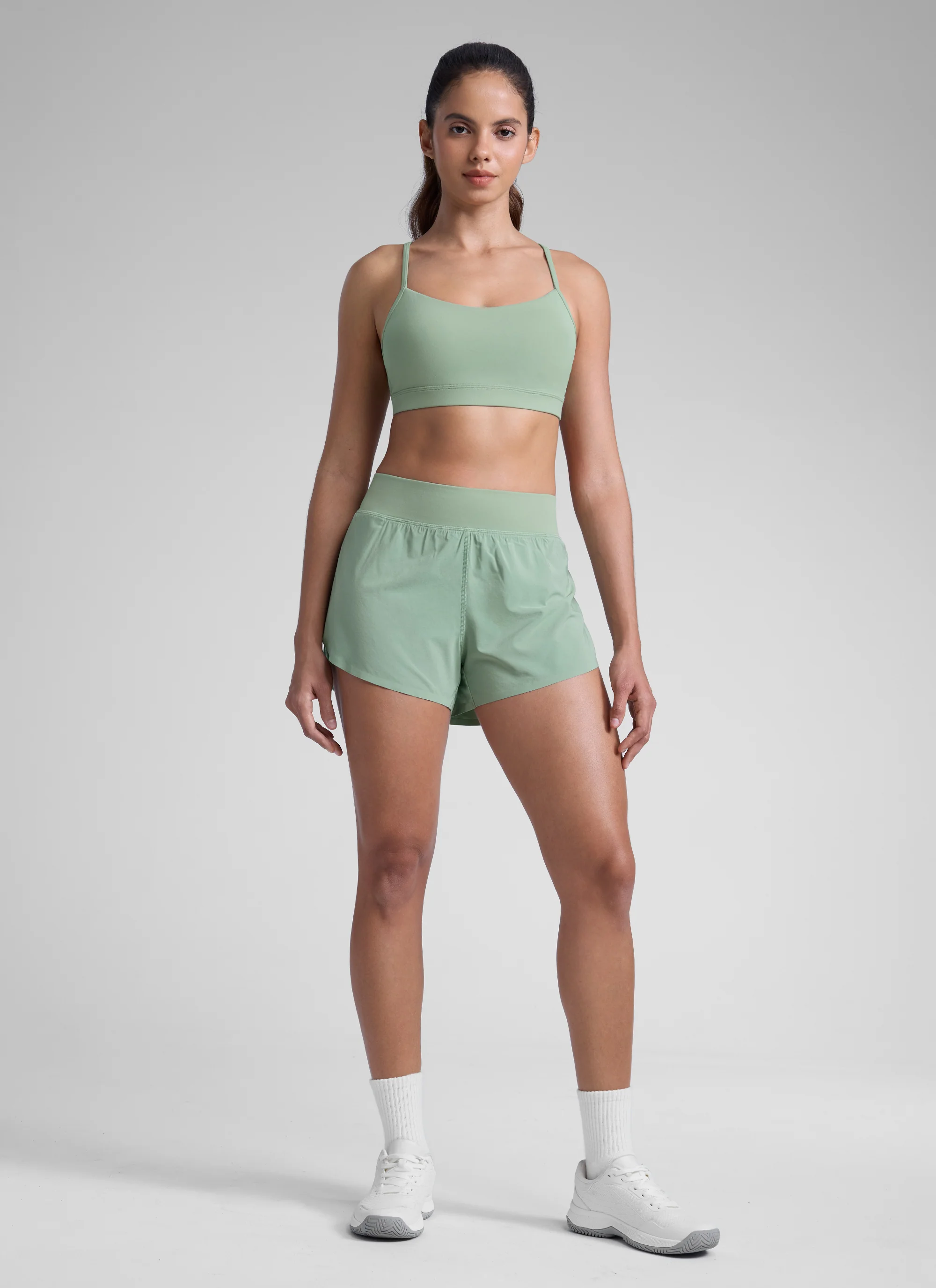 Feathery-Fit Soft Dolphin Lined Shorts 3'' - Image 10