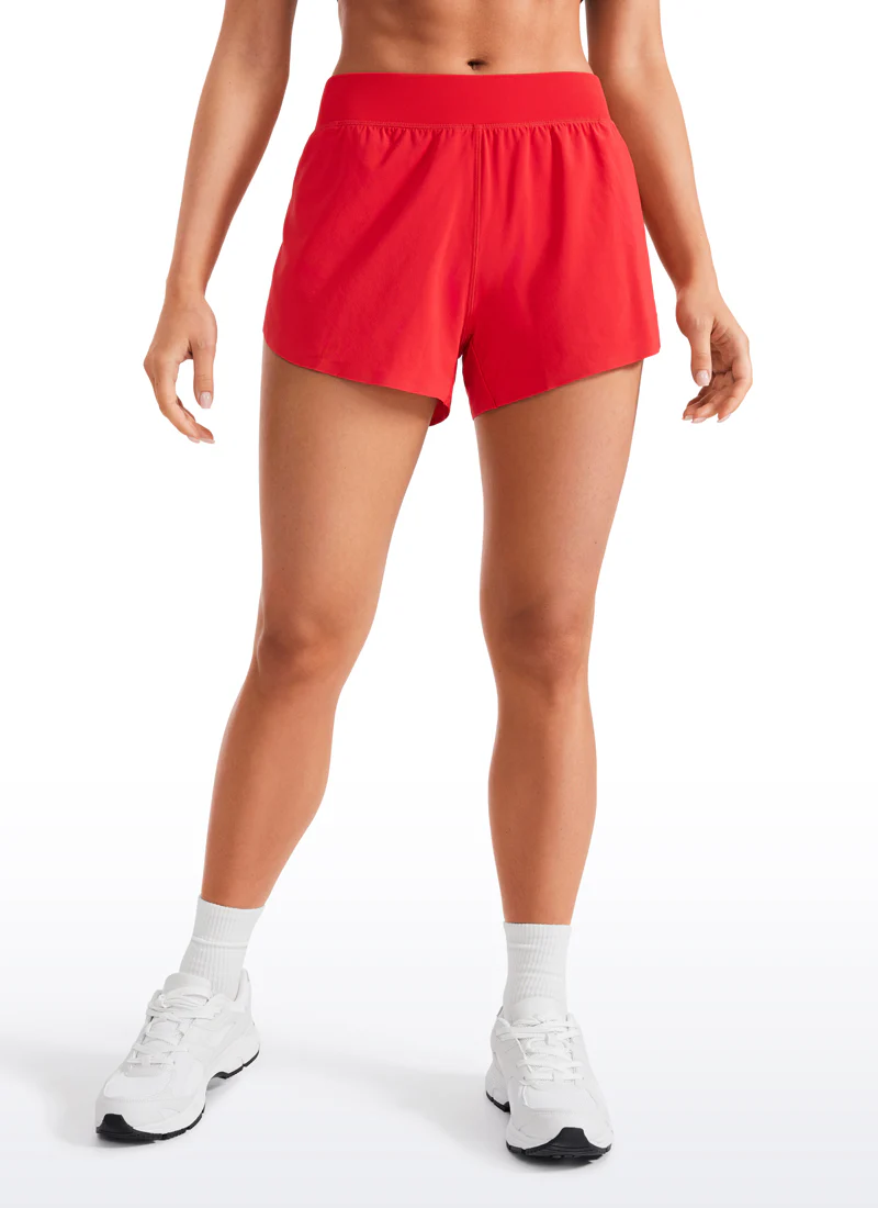 Feathery-Fit Soft Lined Mid Rise Shorts 4'' - Image 27