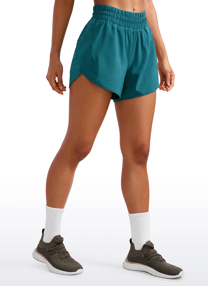 Feathery-Fit Soft Mid Rise Lined Shorts 5'' - Image 20