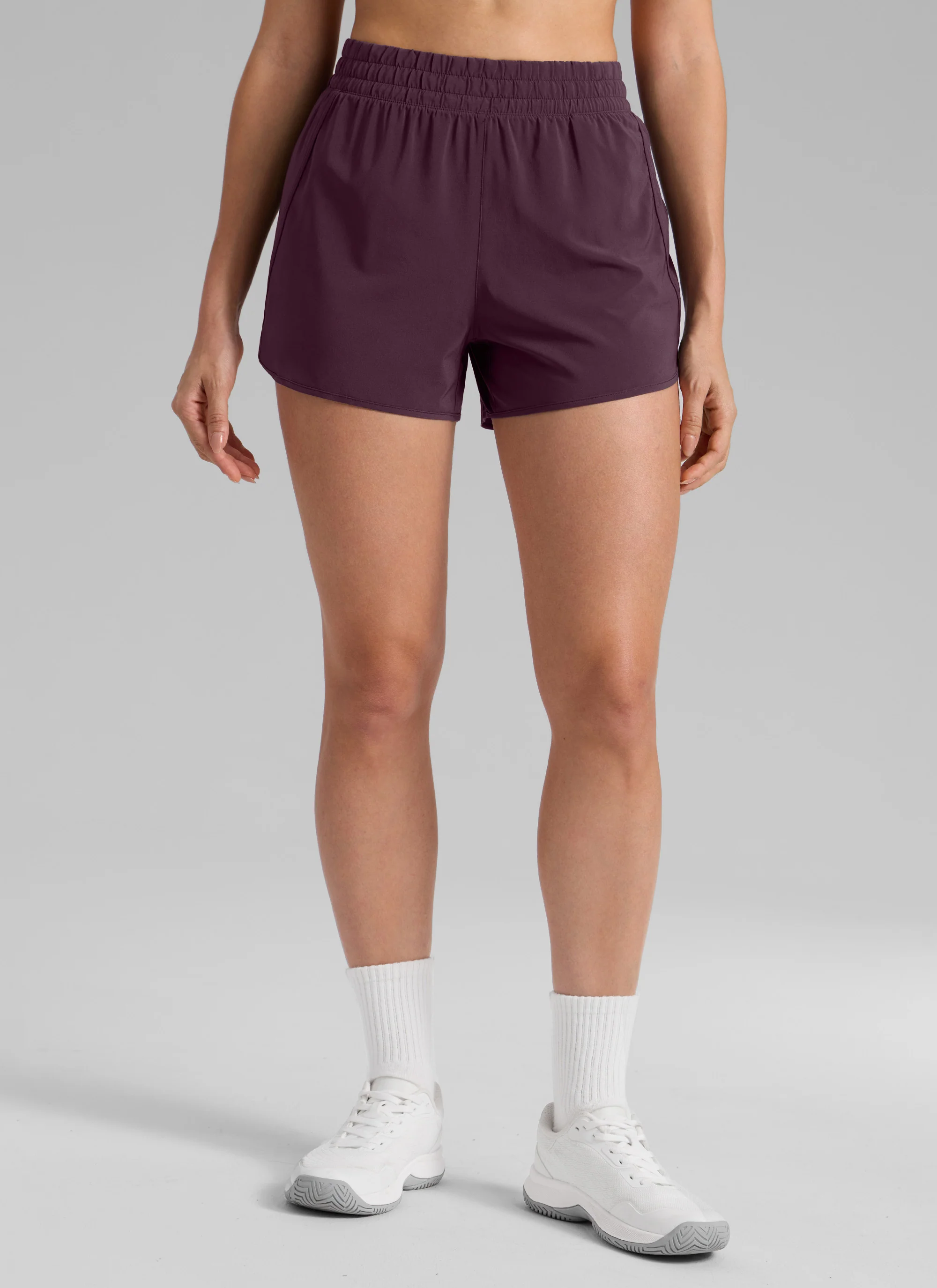 Feathery-Fit Soft High Rise Lined Shorts 3'' - Image 19