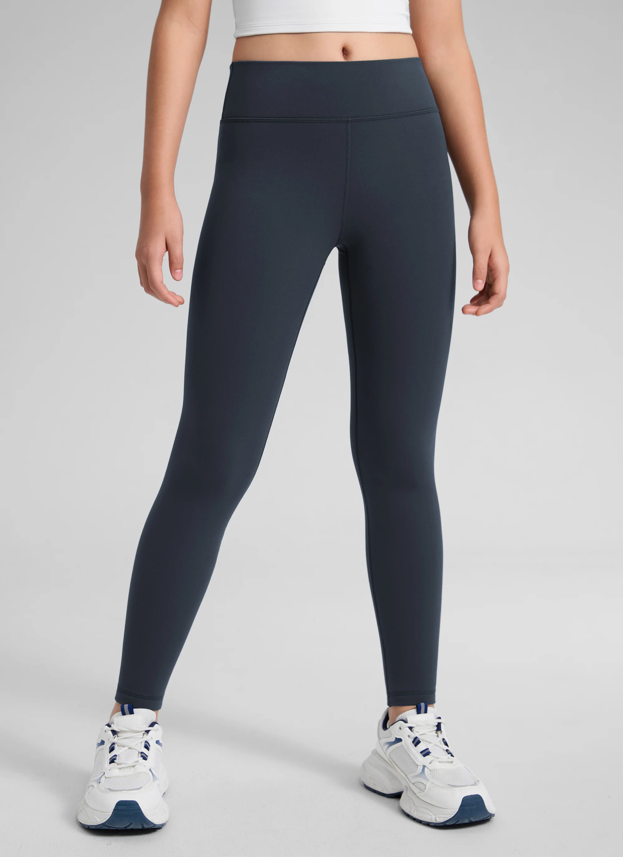 Girls Matte Thermal Fleece Lined Legging - Image 12