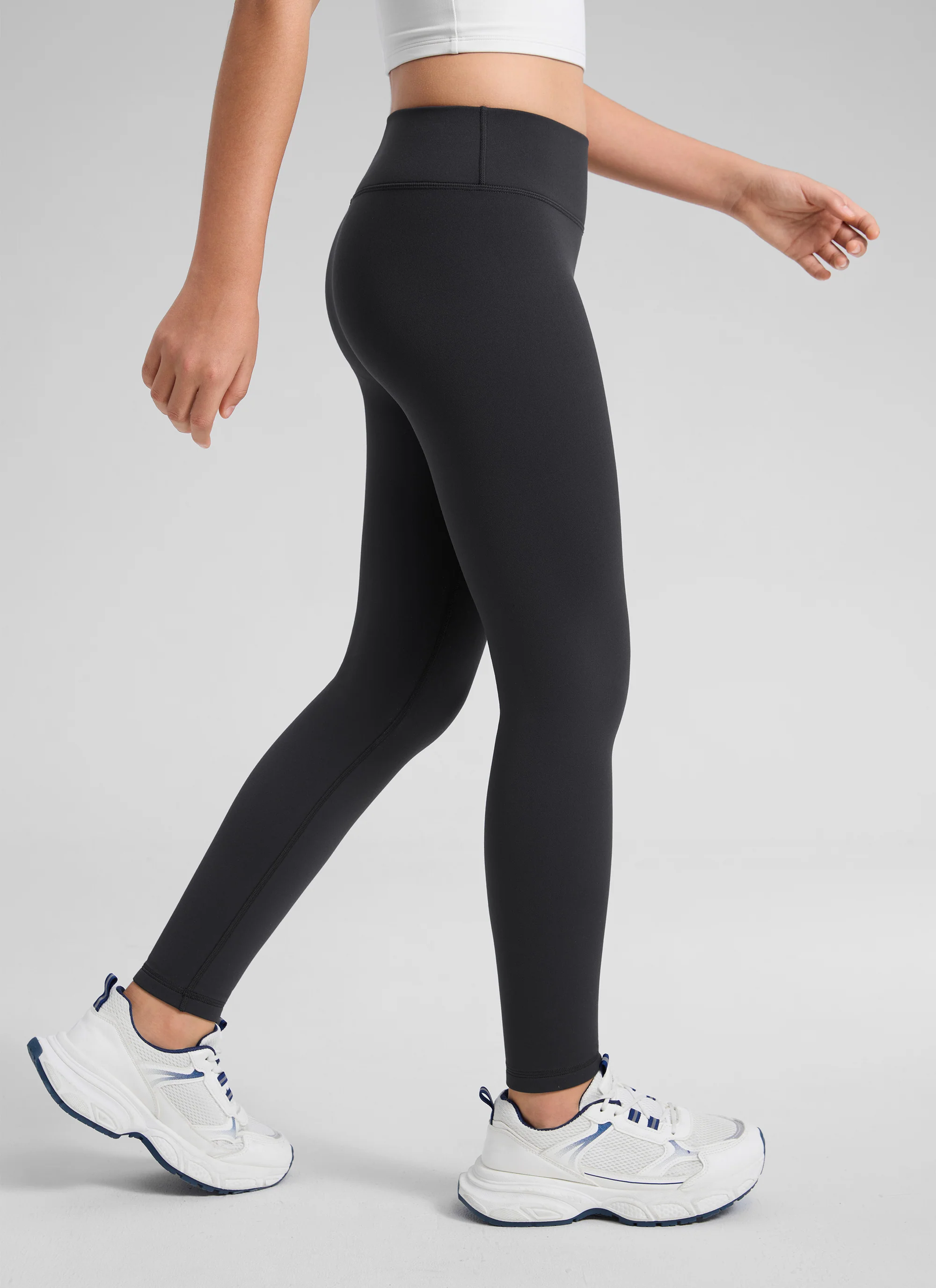 Girls Matte Thermal Fleece Lined Legging - Image 19