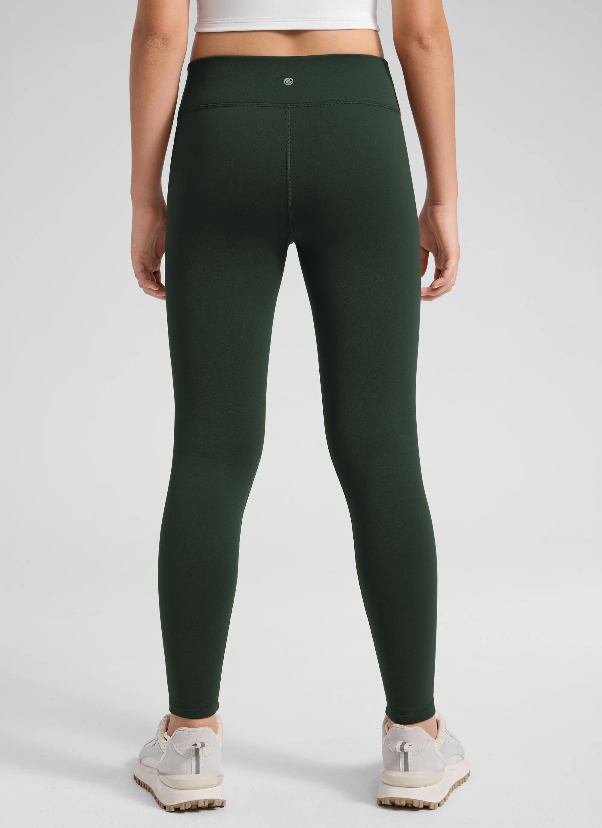 Girls Matte Thermal Fleece Lined Legging - Image 2