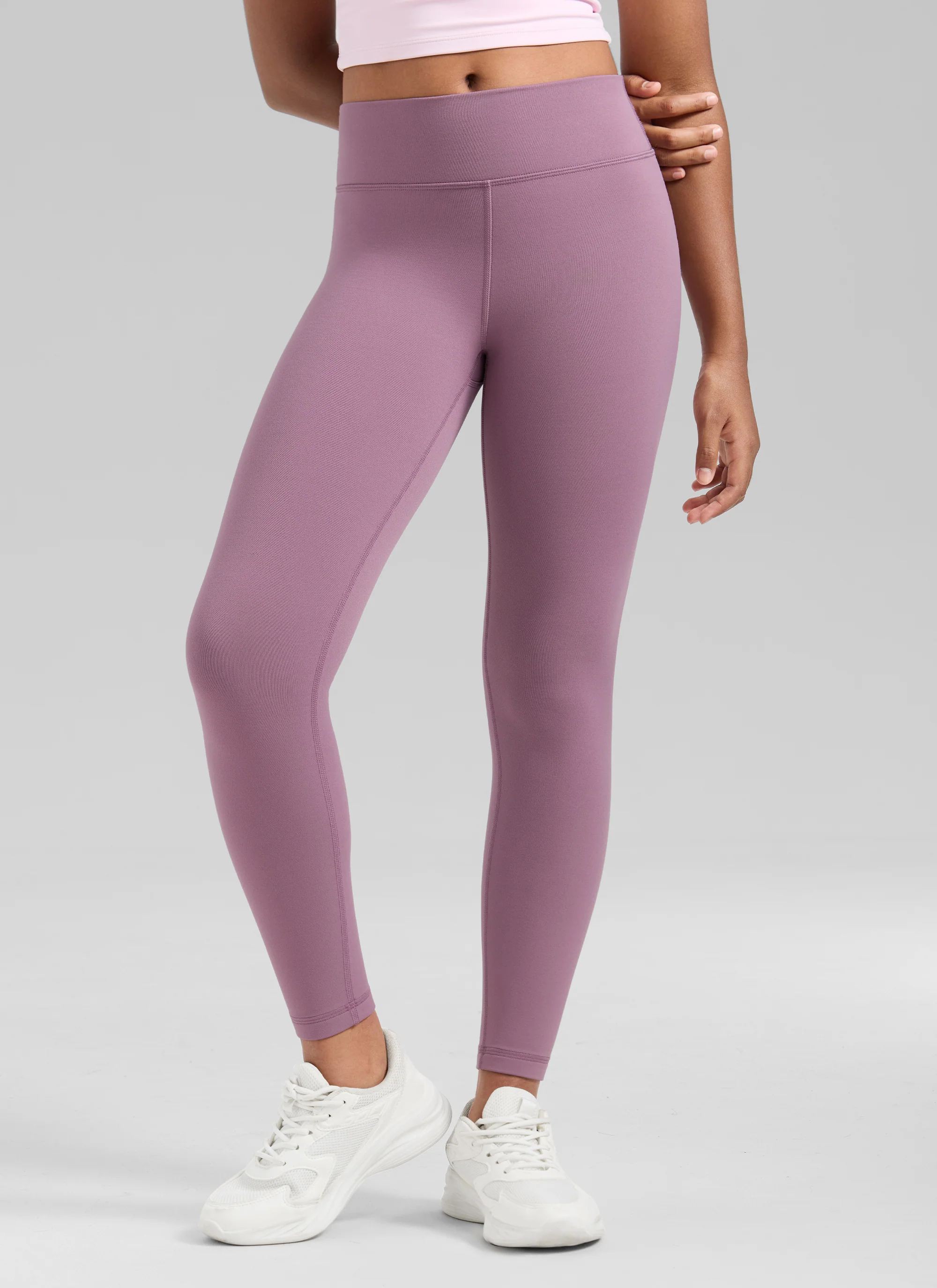 Girls Matte Thermal Fleece Lined Legging - Image 27