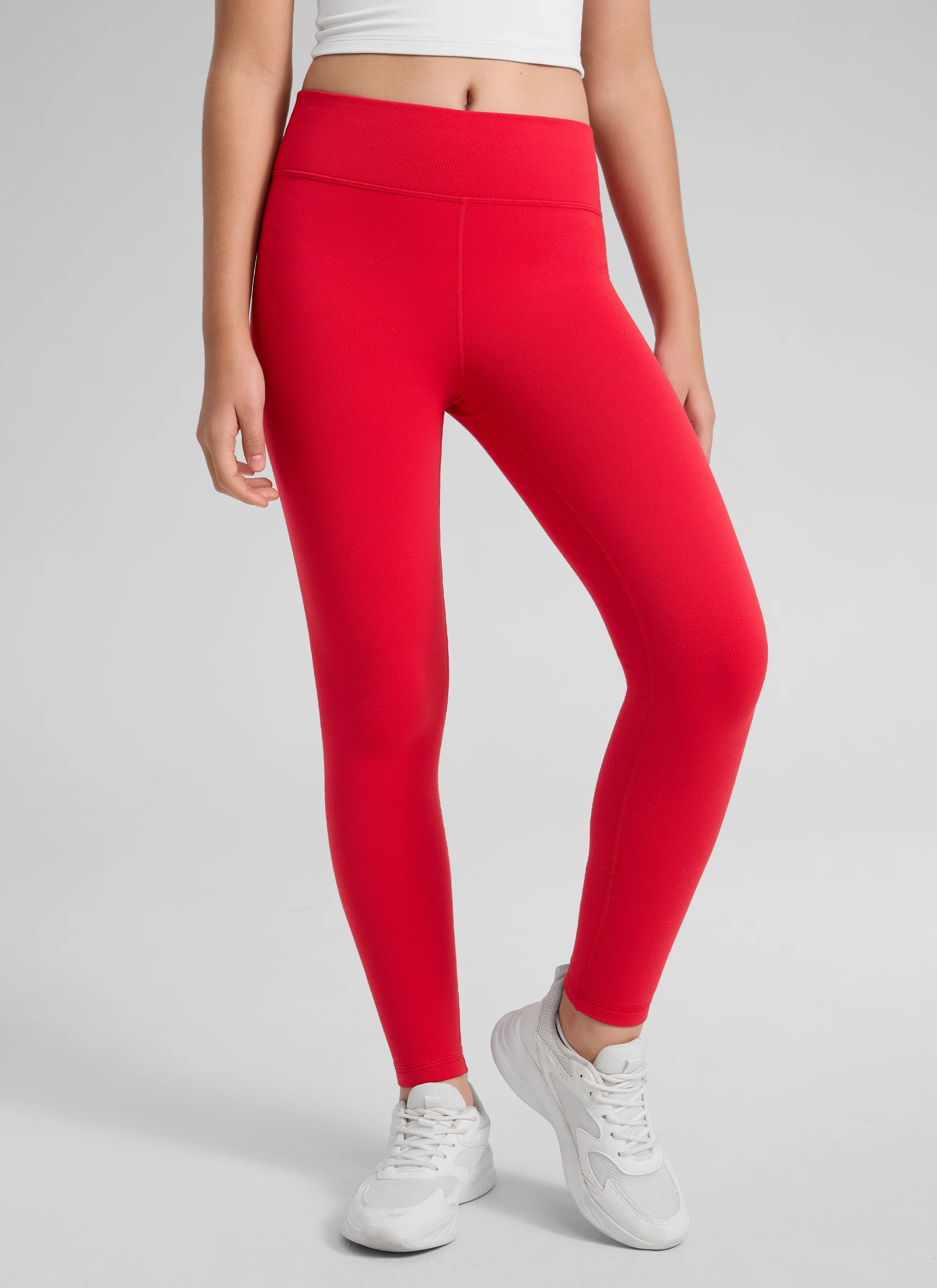 Girls Matte Thermal Fleece Lined Legging - Image 31