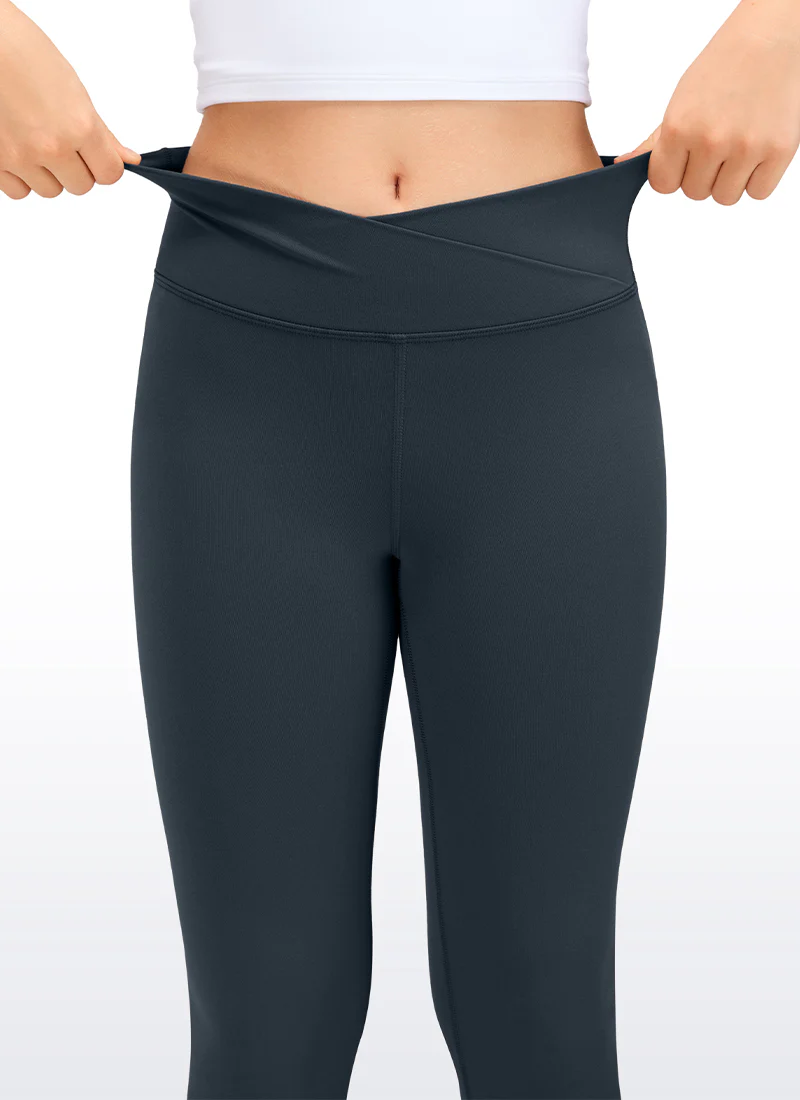 Butterluxe Girls Crossover Flare Leggings - Image 12