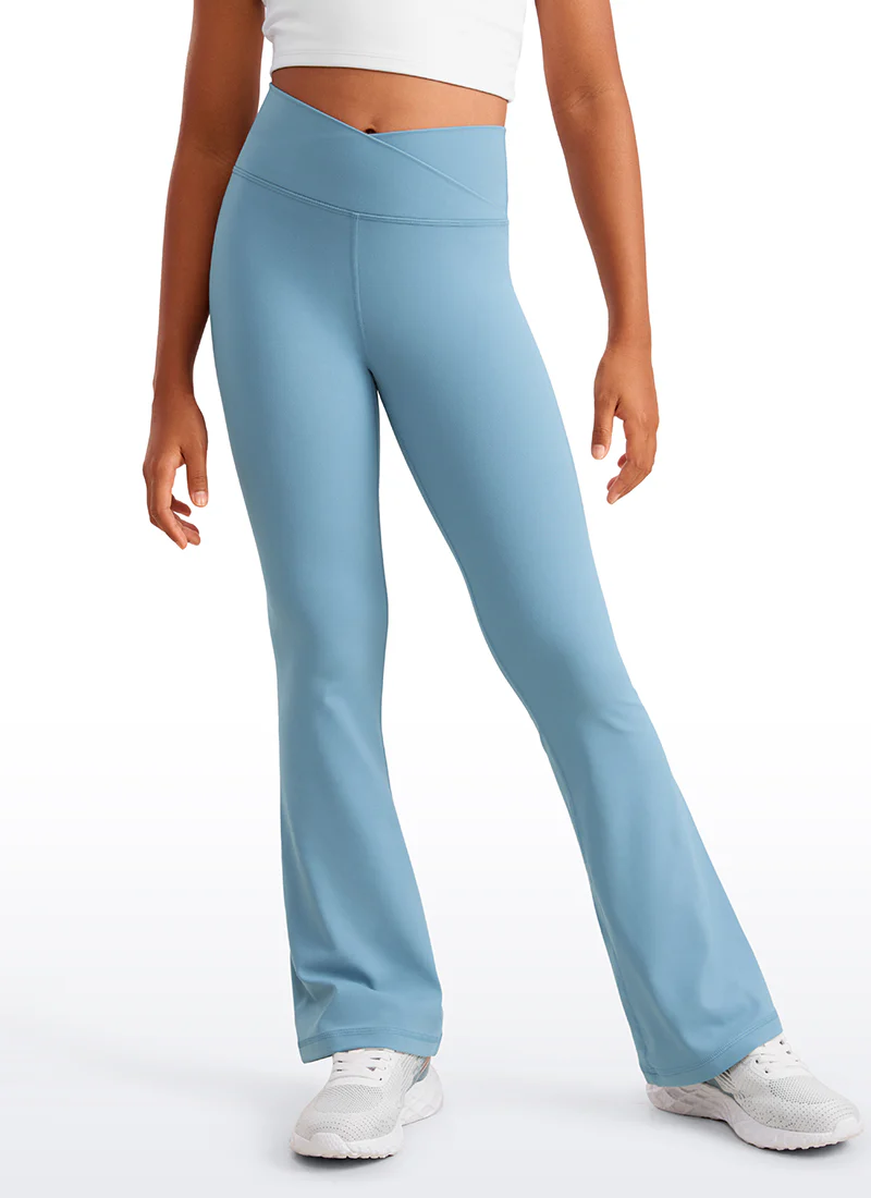 Butterluxe Girls Crossover Flare Leggings - Image 17