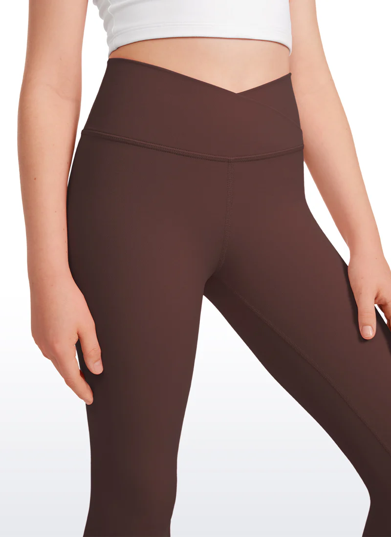 Butterluxe Girls Crossover Flare Leggings - Image 29