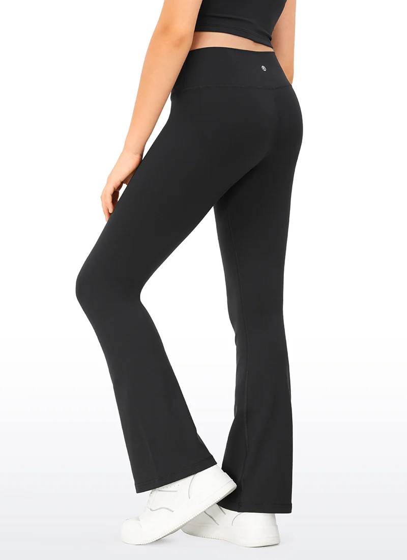 Butterluxe Girls Crossover Flare Leggings - Image 6