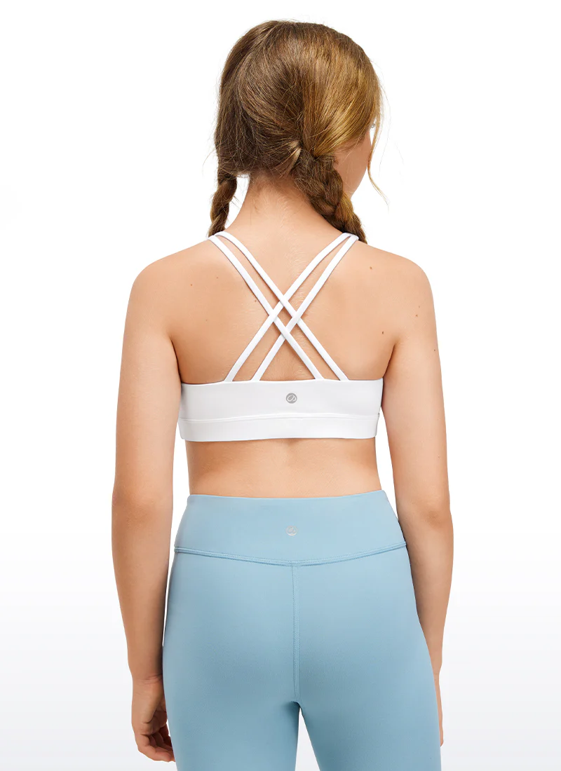 Butterluxe Girls Sport Bra Strappy Back - Image 10