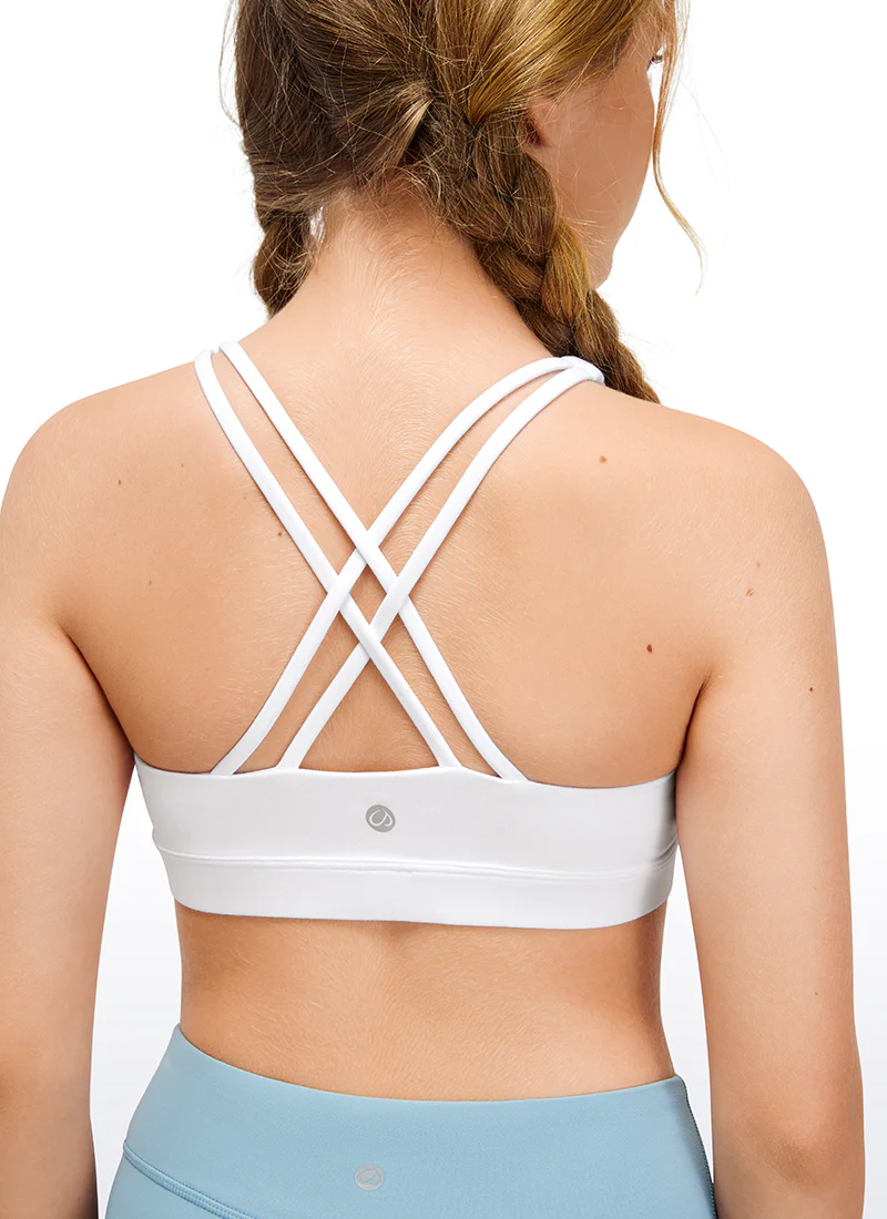Butterluxe Girls Sport Bra Strappy Back - Image 12