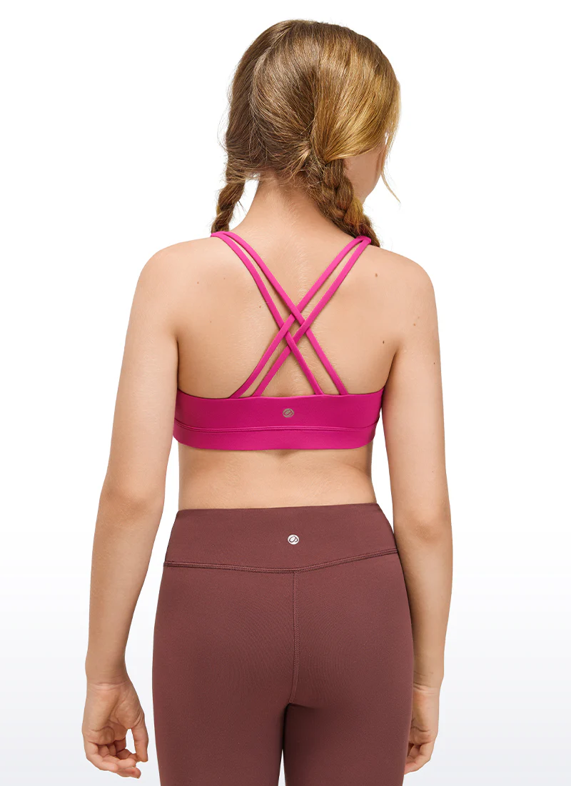 Butterluxe Girls Sport Bra Strappy Back - Image 14