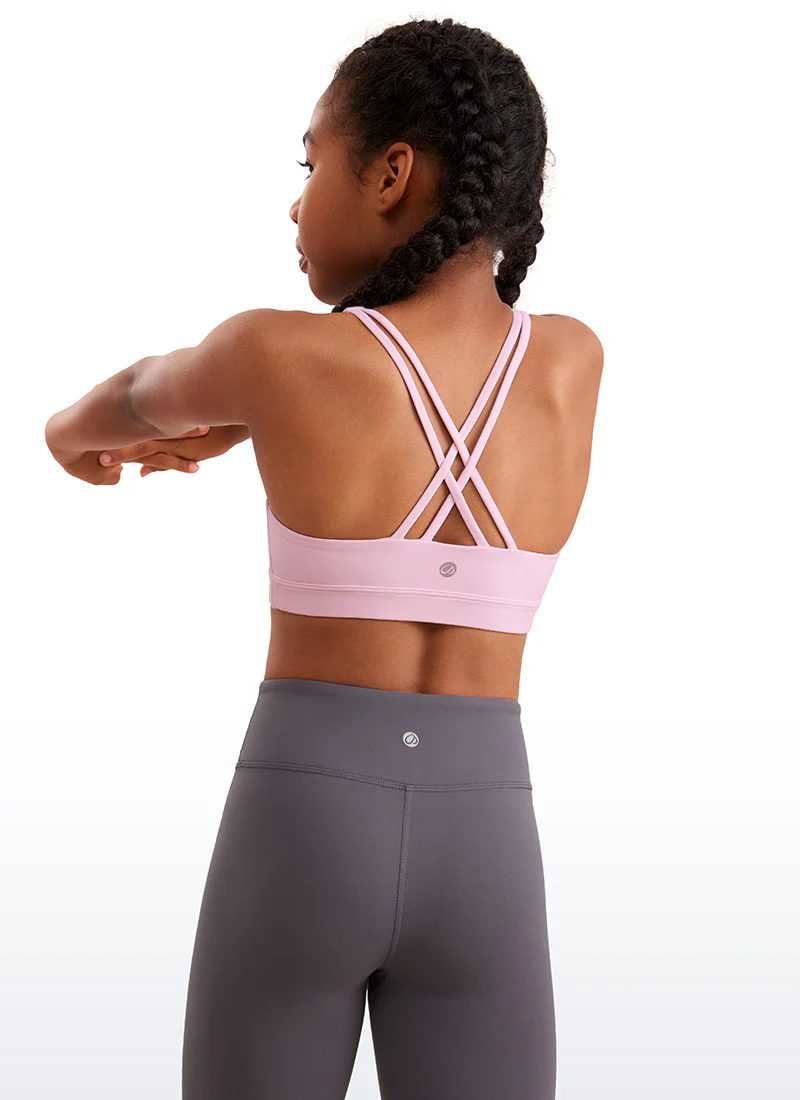 Butterluxe Girls Sport Bra Strappy Back - Image 17