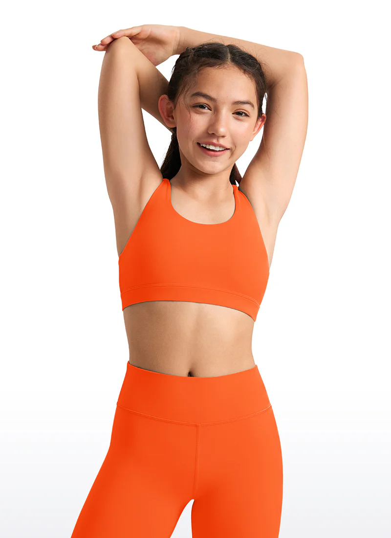 Butterluxe Girls Sport Bra Strappy Back - Image 20