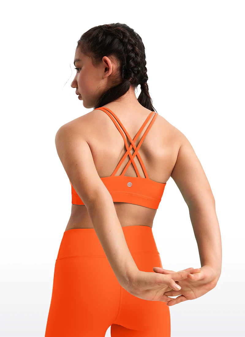Butterluxe Girls Sport Bra Strappy Back - Image 21
