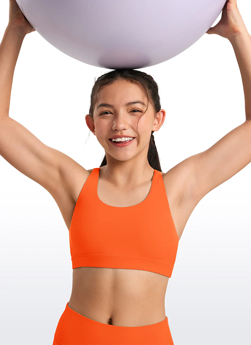 Butterluxe Girls Sport Bra Strappy Back - Image 23