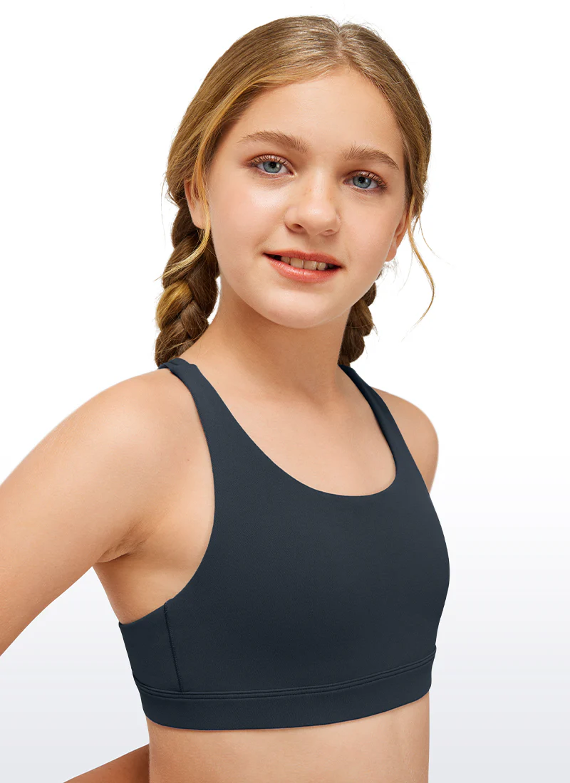 Butterluxe Girls Sport Bra Strappy Back - Image 32