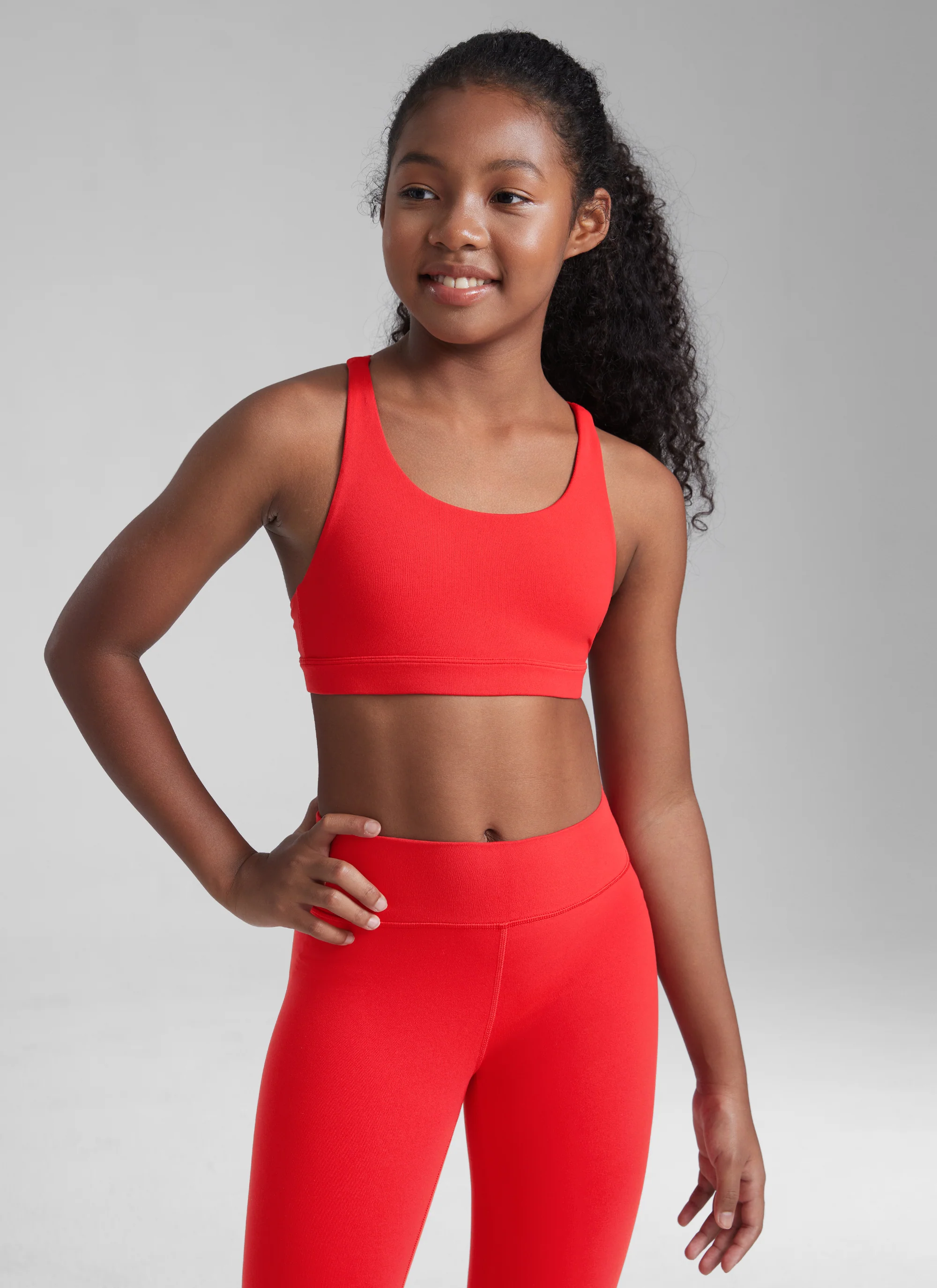 Butterluxe Girls Sport Bra Strappy Back - Image 33