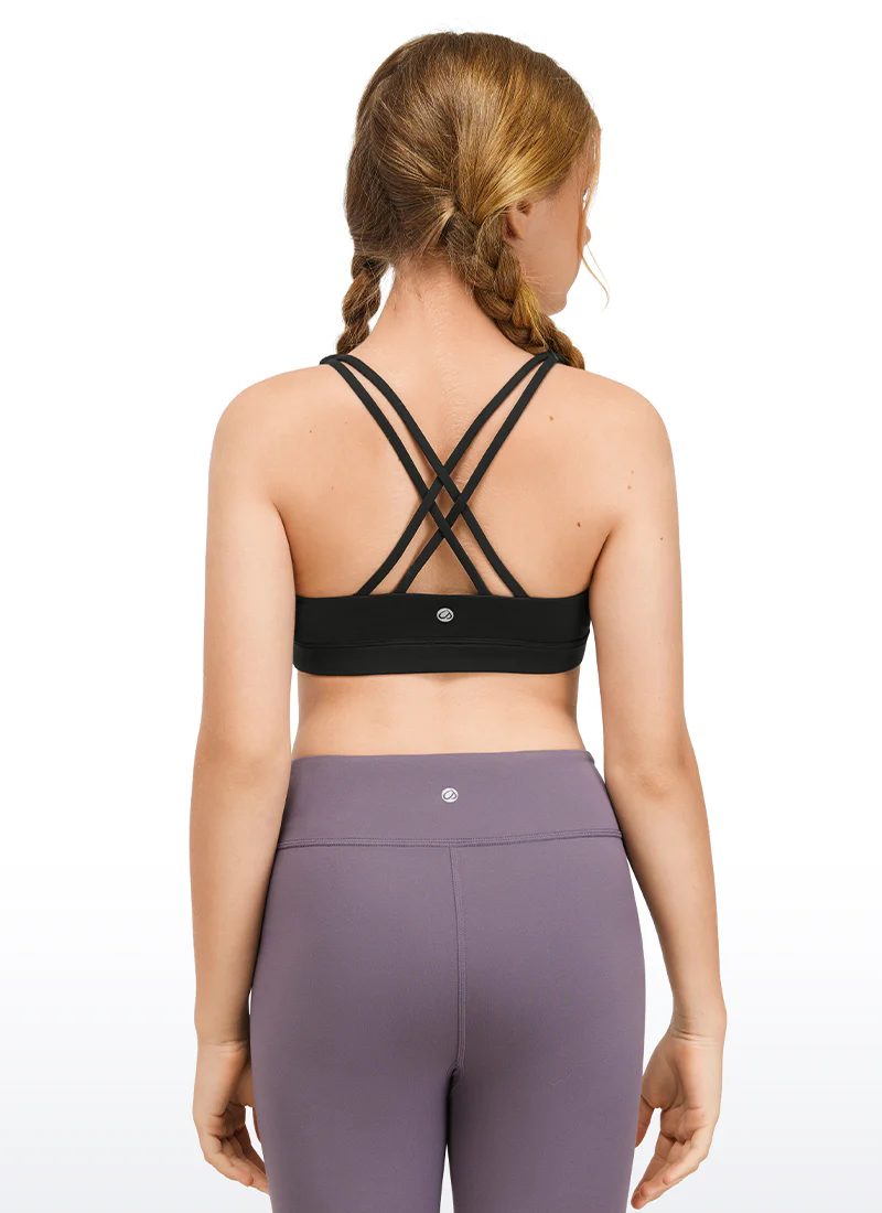 Butterluxe Girls Sport Bra Strappy Back - Image 6