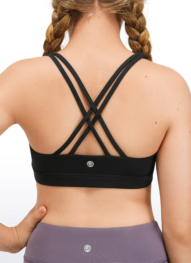 Butterluxe Girls Sport Bra Strappy Back - Image 8