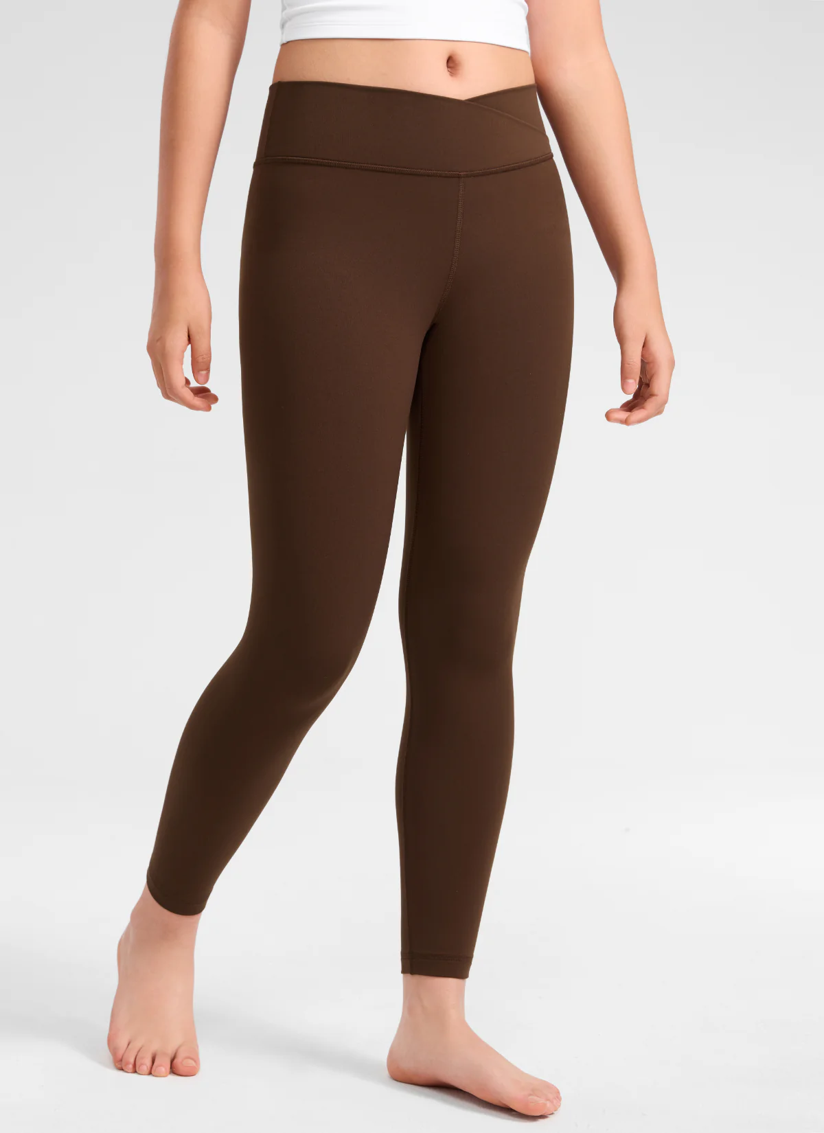 Butterluxe Girls Active Leggings - V Cross Waist - Image 10