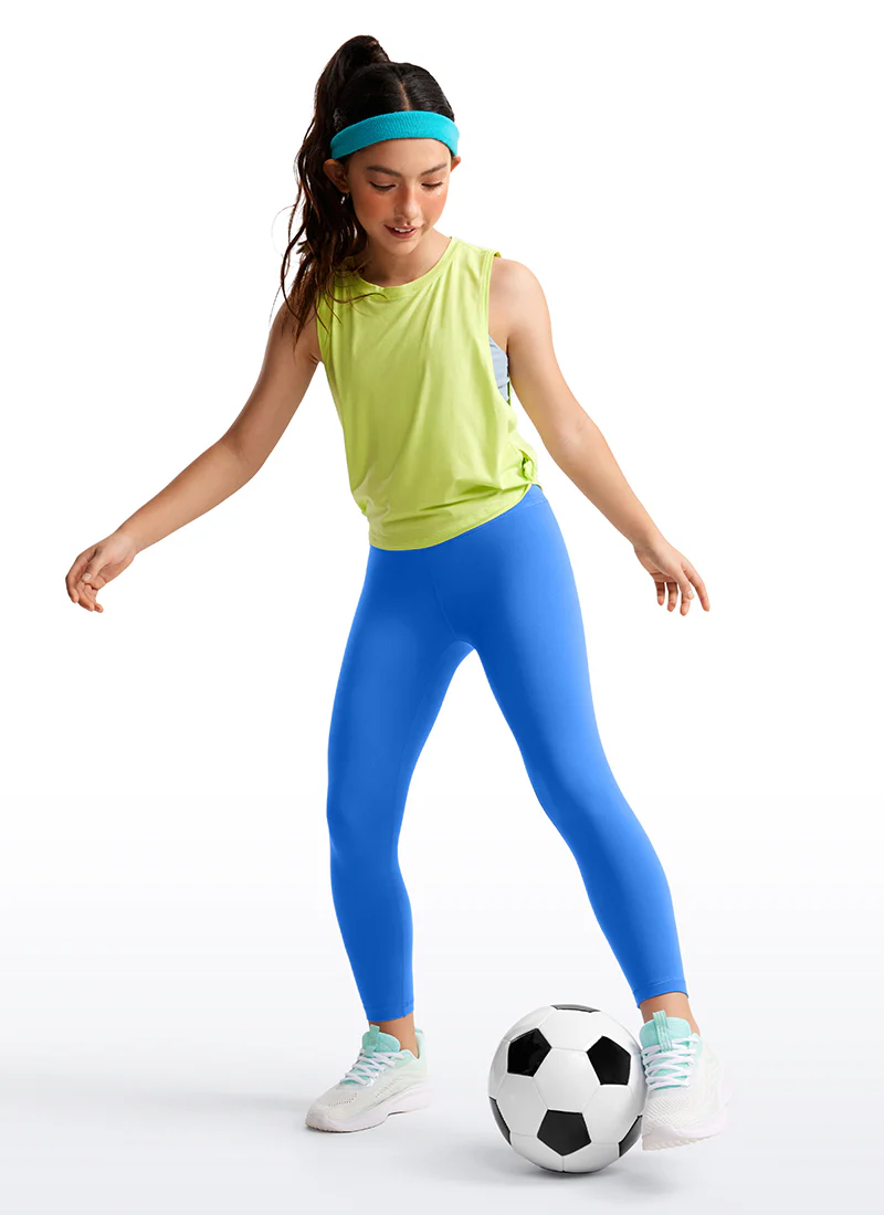 Butterluxe Girls Active Leggings - V Cross Waist - Image 3