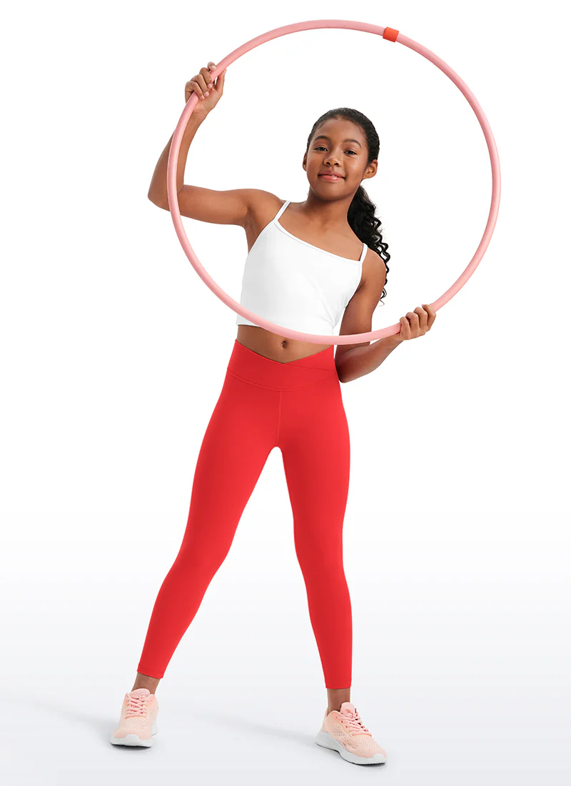 Butterluxe Girls Active Leggings - V Cross Waist - Image 8