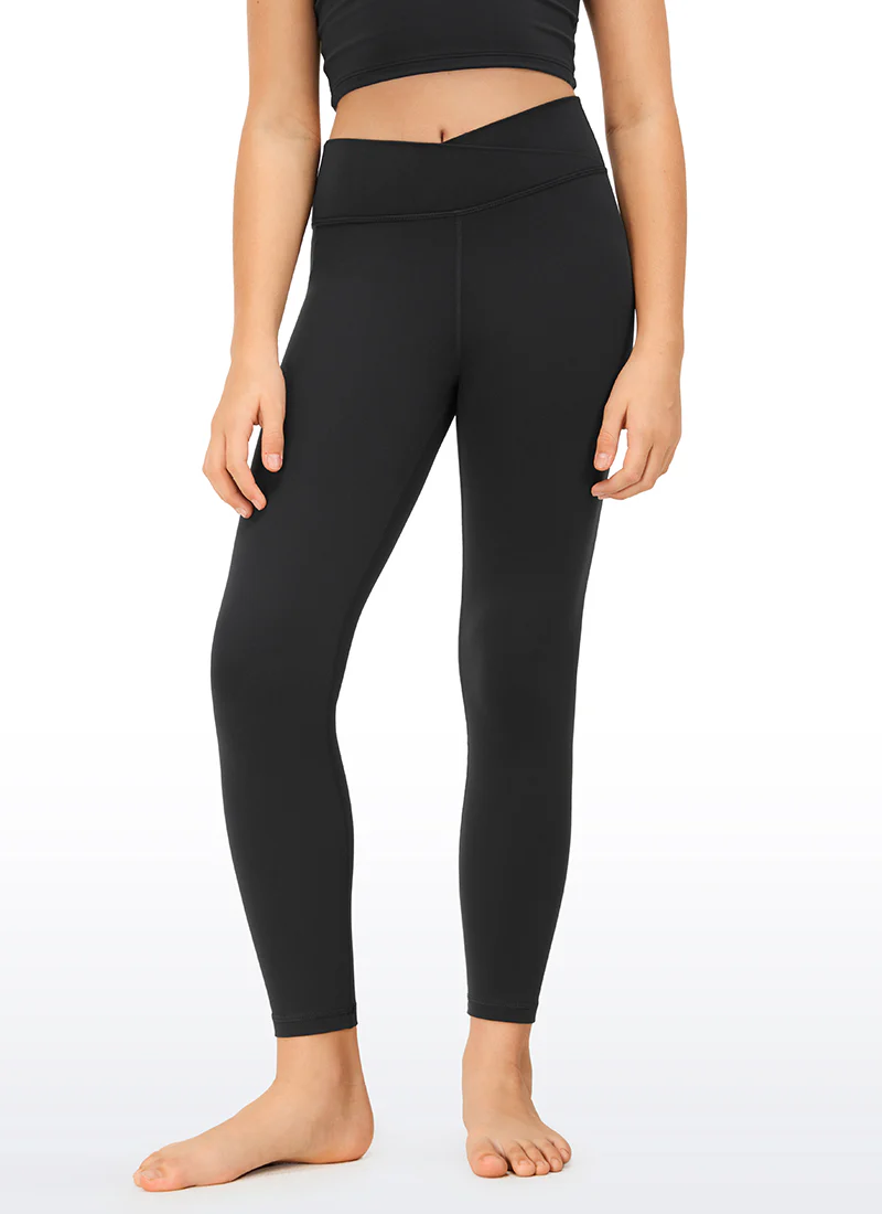 Butterluxe Girls Active Leggings - V Cross Waist - Image 14