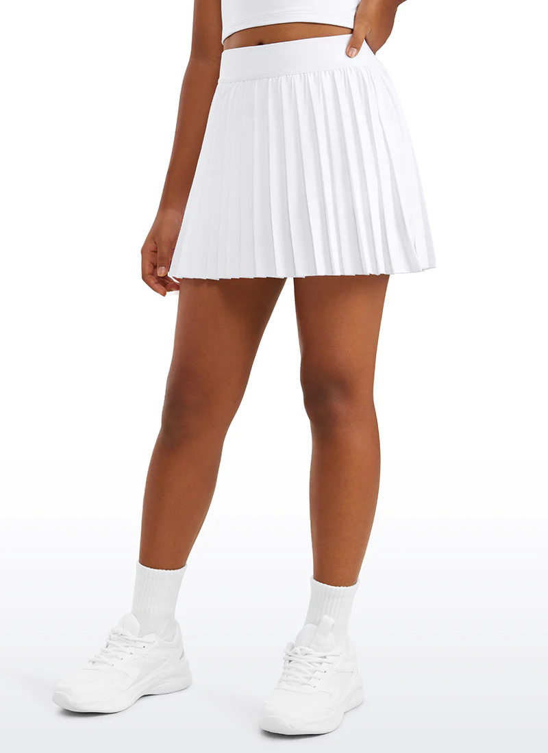 Feathery-Fit Soft Girls Pleated Skirts - Image 14