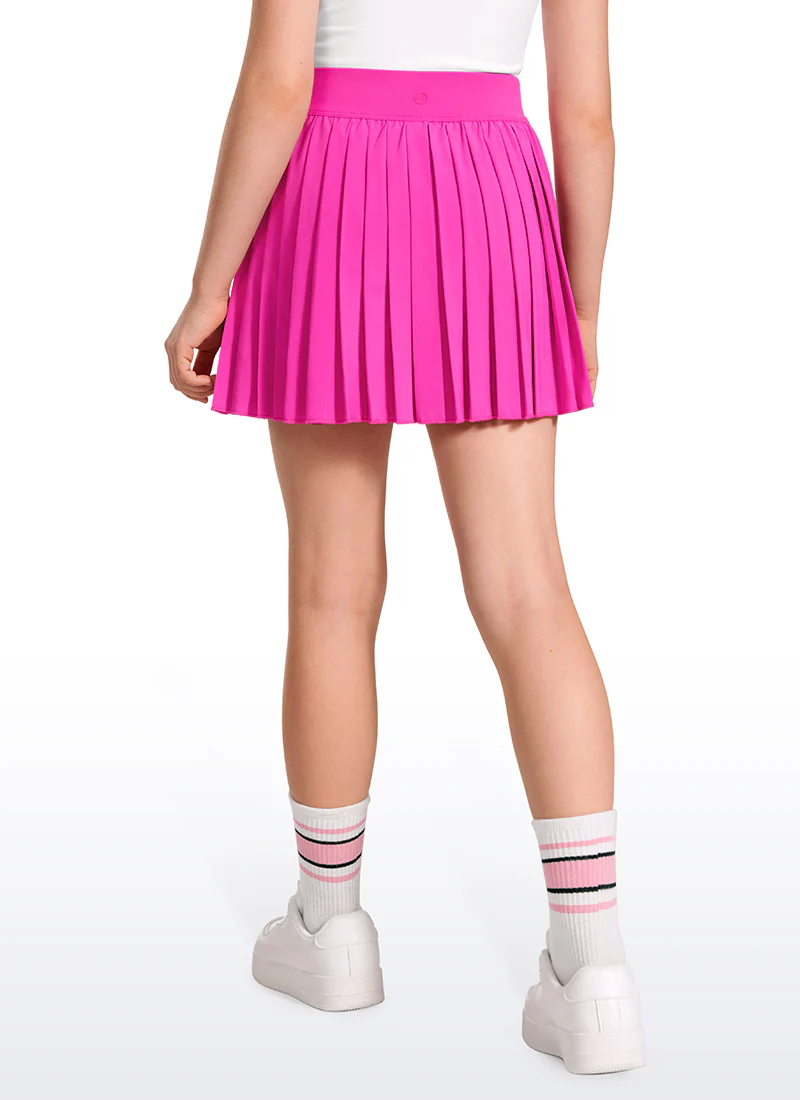 Feathery-Fit Soft Girls Pleated Skirts - Image 20
