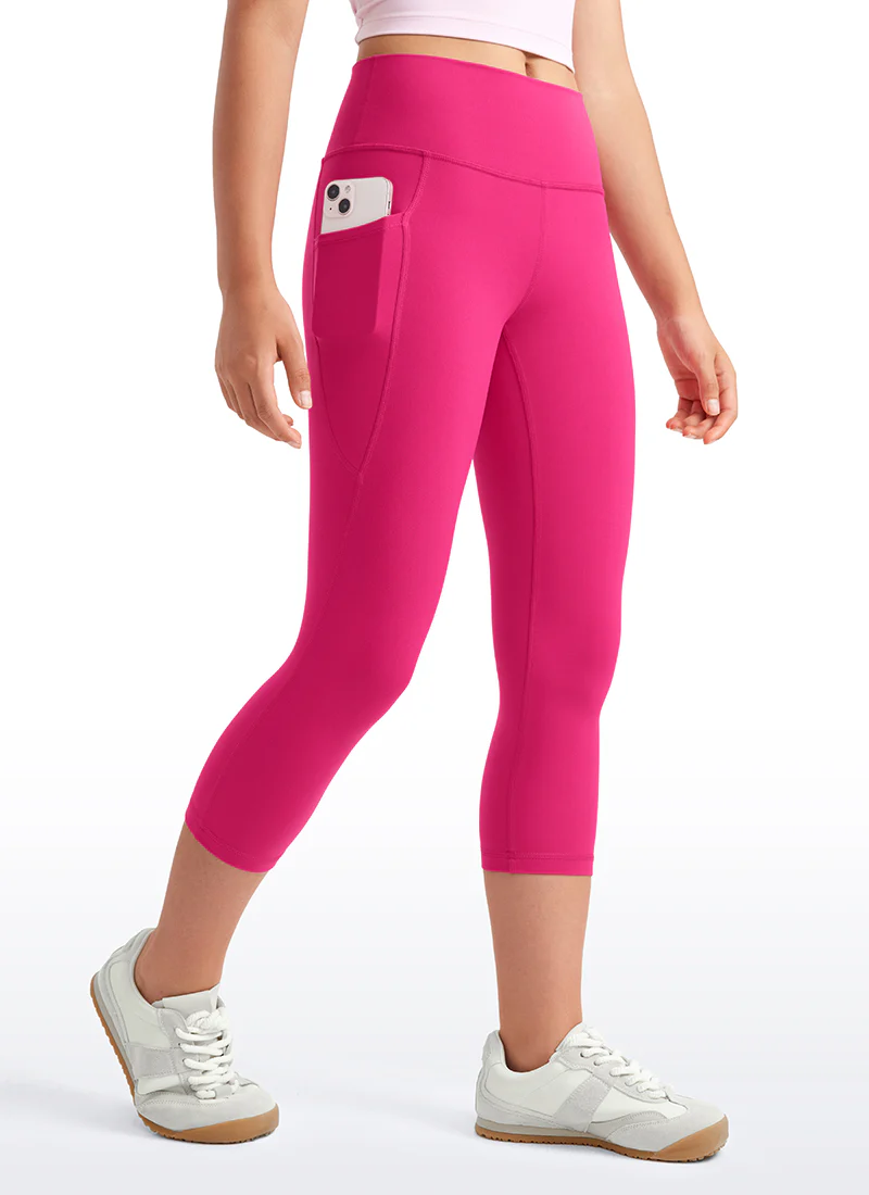 Butterluxe Girls Athletic Pockets Capri Leggings - Image 16