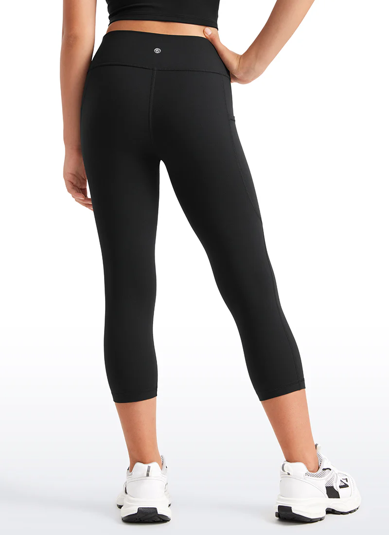 Butterluxe Girls Athletic Pockets Capri Leggings - Image 7