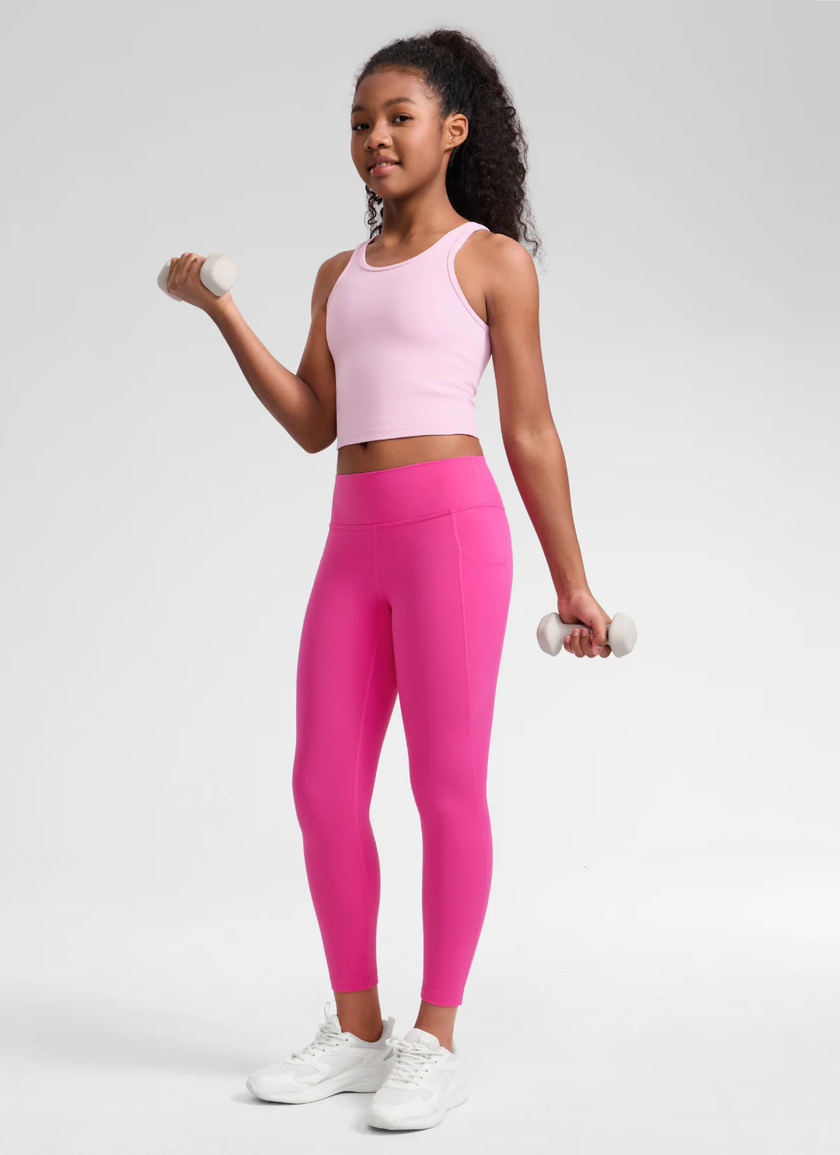 Butterluxe Girls Sports Pocketed Leggings - Image 41