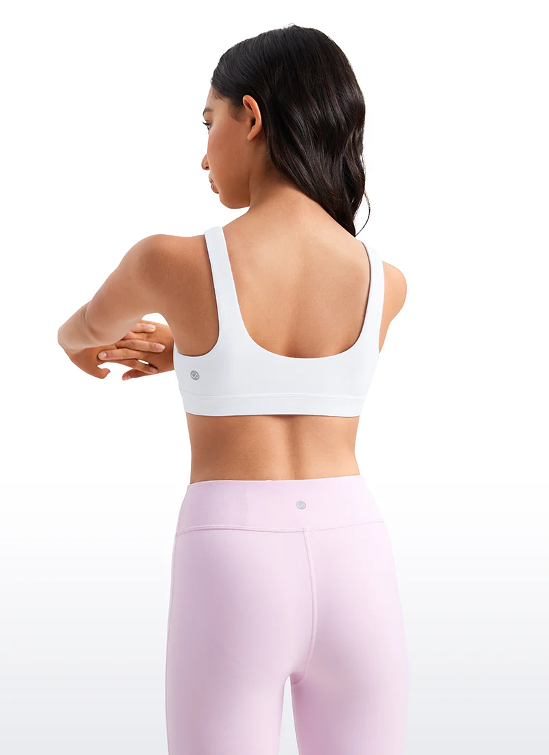 Butterluxe Girls Scoop Neck Sport Bra U Back - Image 7