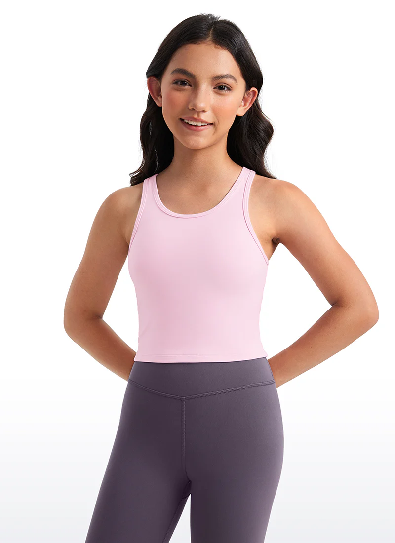 Butterluxe Girls Double Lined Scoop Neck Tank Tops - Image 13