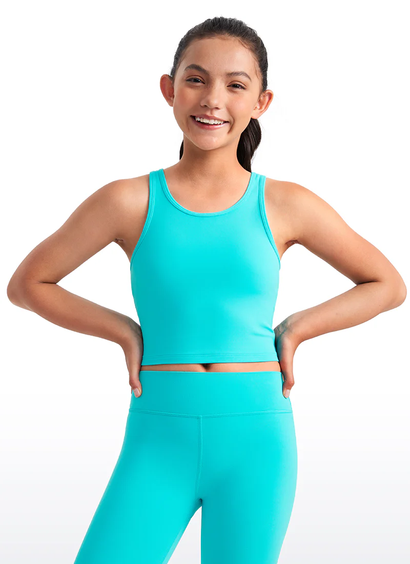 Butterluxe Girls Double Lined Scoop Neck Tank Tops - Image 17