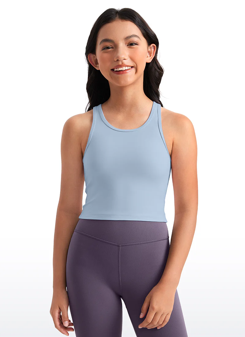 Butterluxe Girls Double Lined Scoop Neck Tank Tops - Image 28