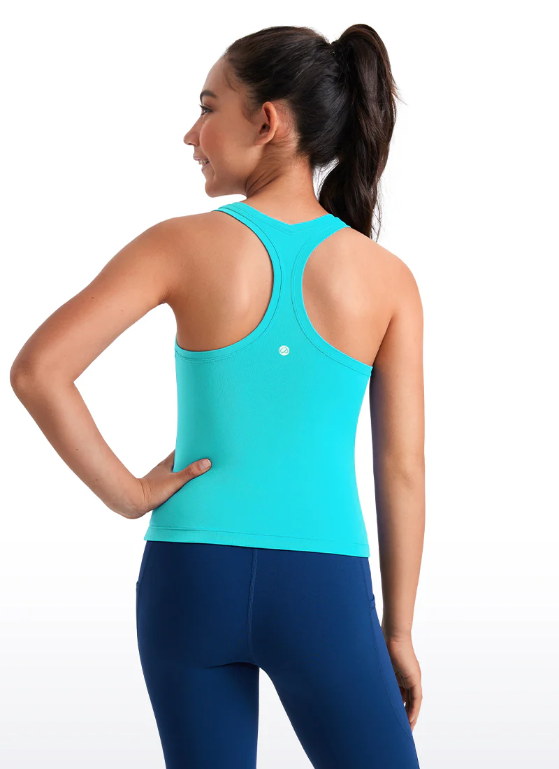 Butterluxe Girls Waist-Length Crewneck Tank Racerback - Image 16
