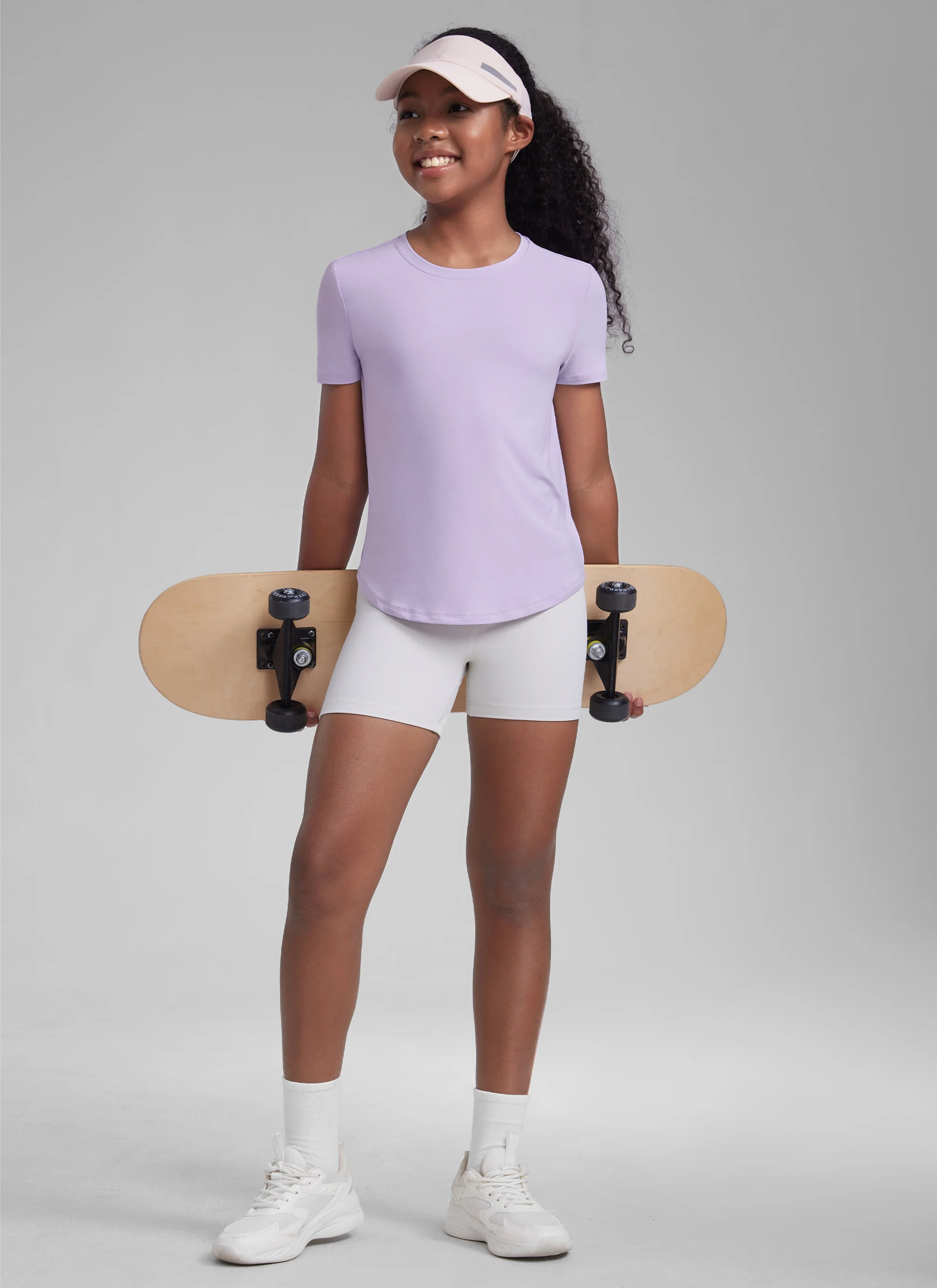Girls Cloudweight Athletic Short Sleeve - Image 4