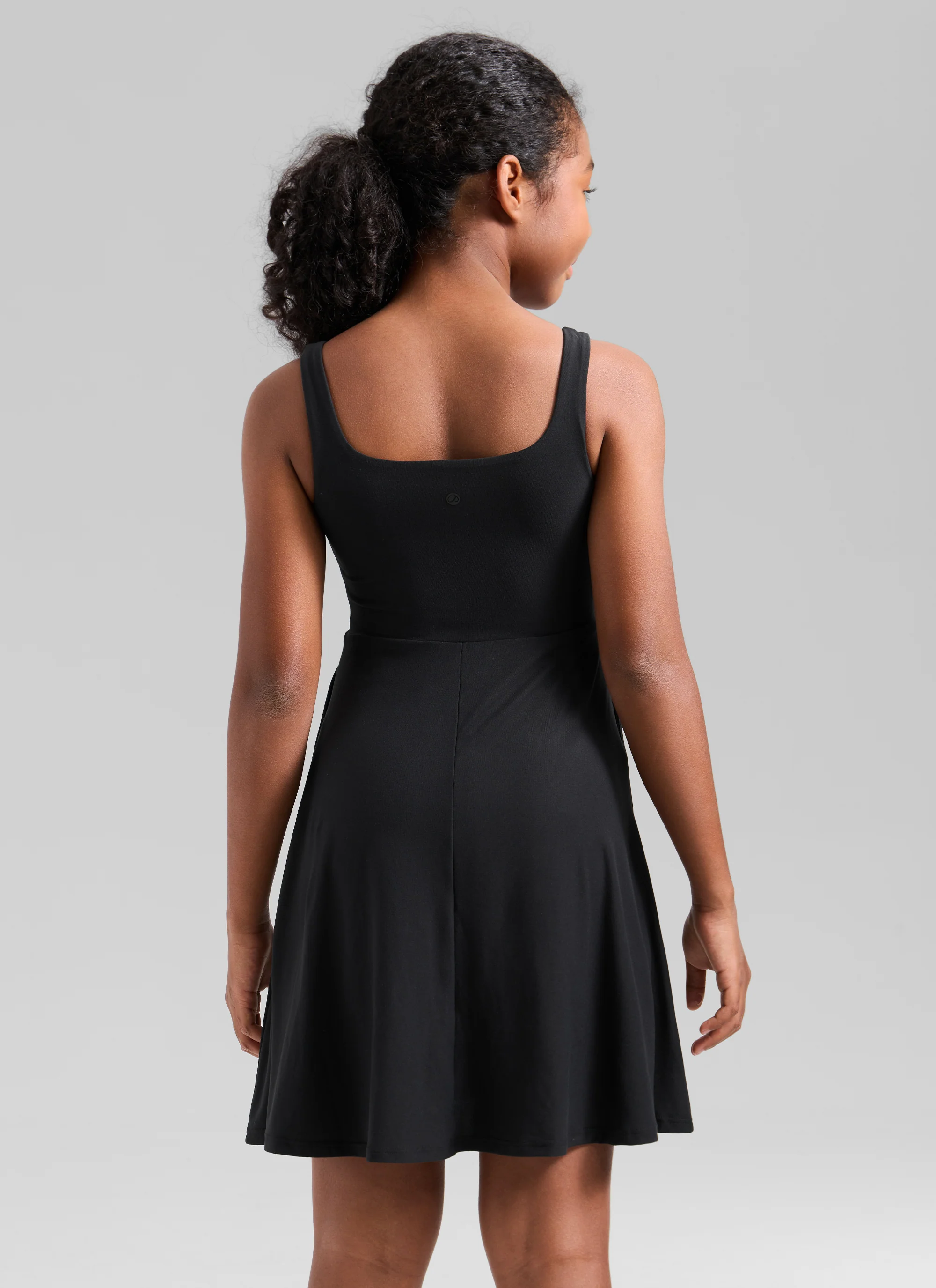 Girls Cloudweight Double Lined Pocket Midi Dress - Image 17