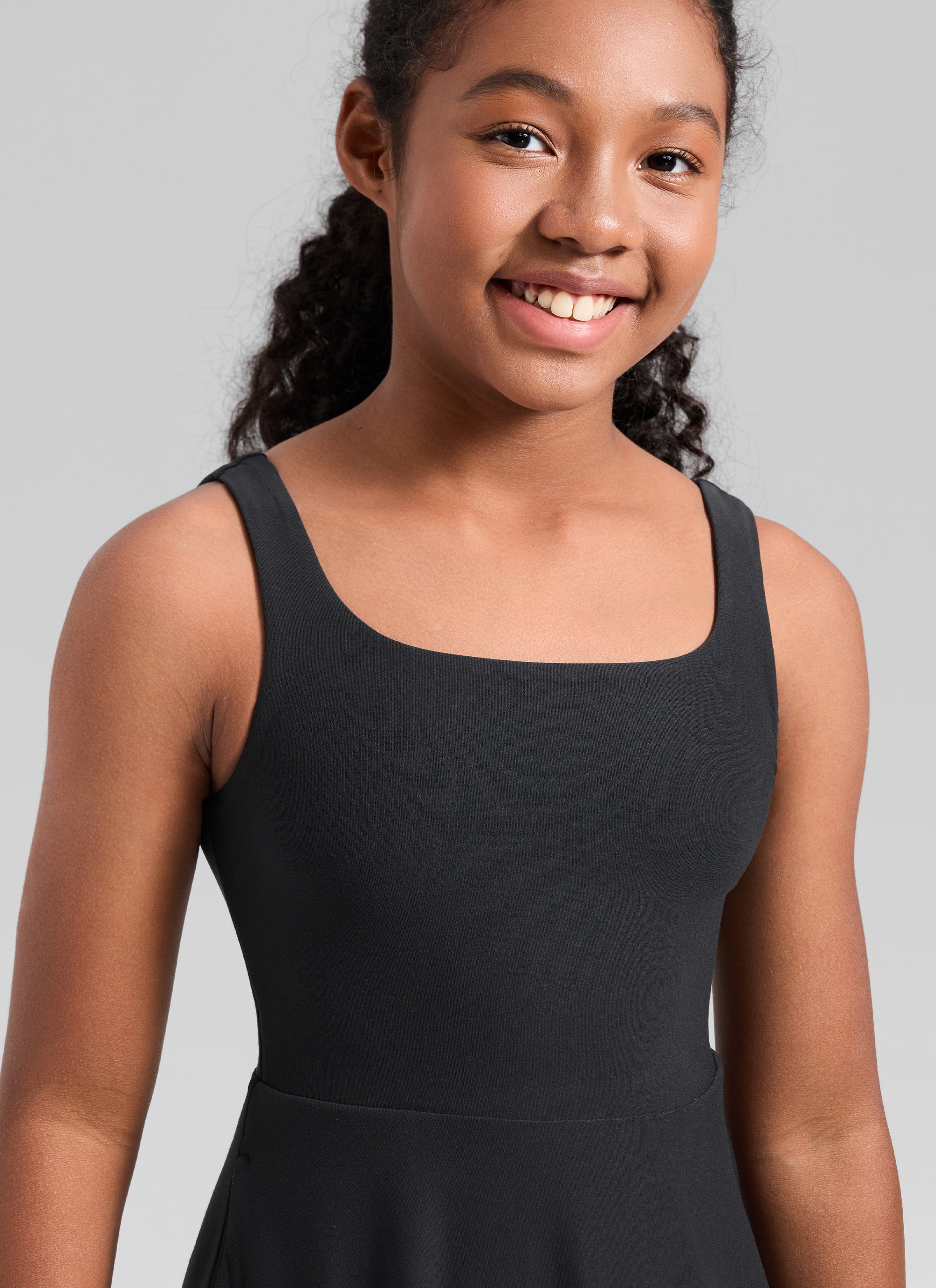 Girls Cloudweight Double Lined Pocket Midi Dress - Image 18