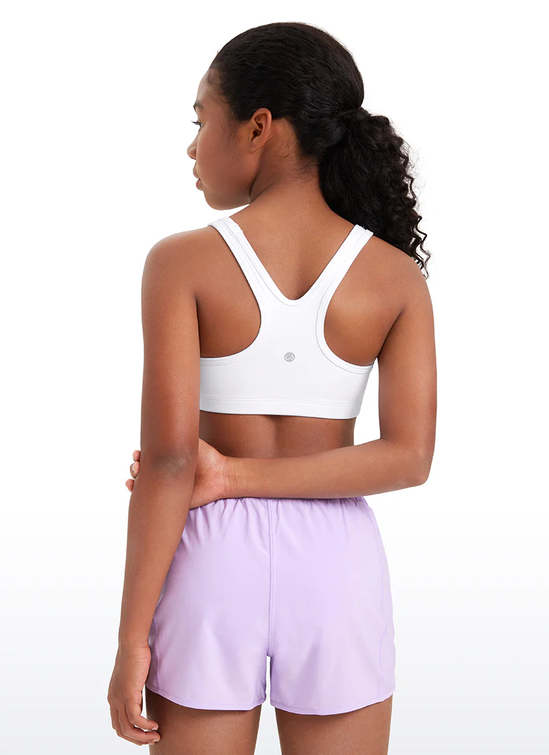 Butterluxe Girls Scoop Neck Racerback Sports Bra - Image 11