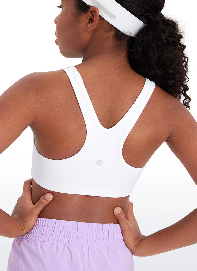 Butterluxe Girls Scoop Neck Racerback Sports Bra - Image 13