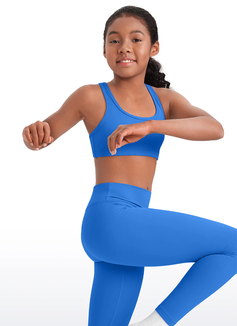 Butterluxe Girls Scoop Neck Racerback Sports Bra - Image 16