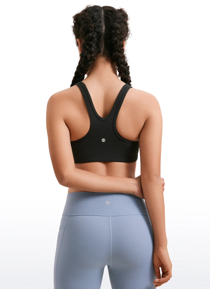 Butterluxe Girls Scoop Neck Racerback Sports Bra - Image 6