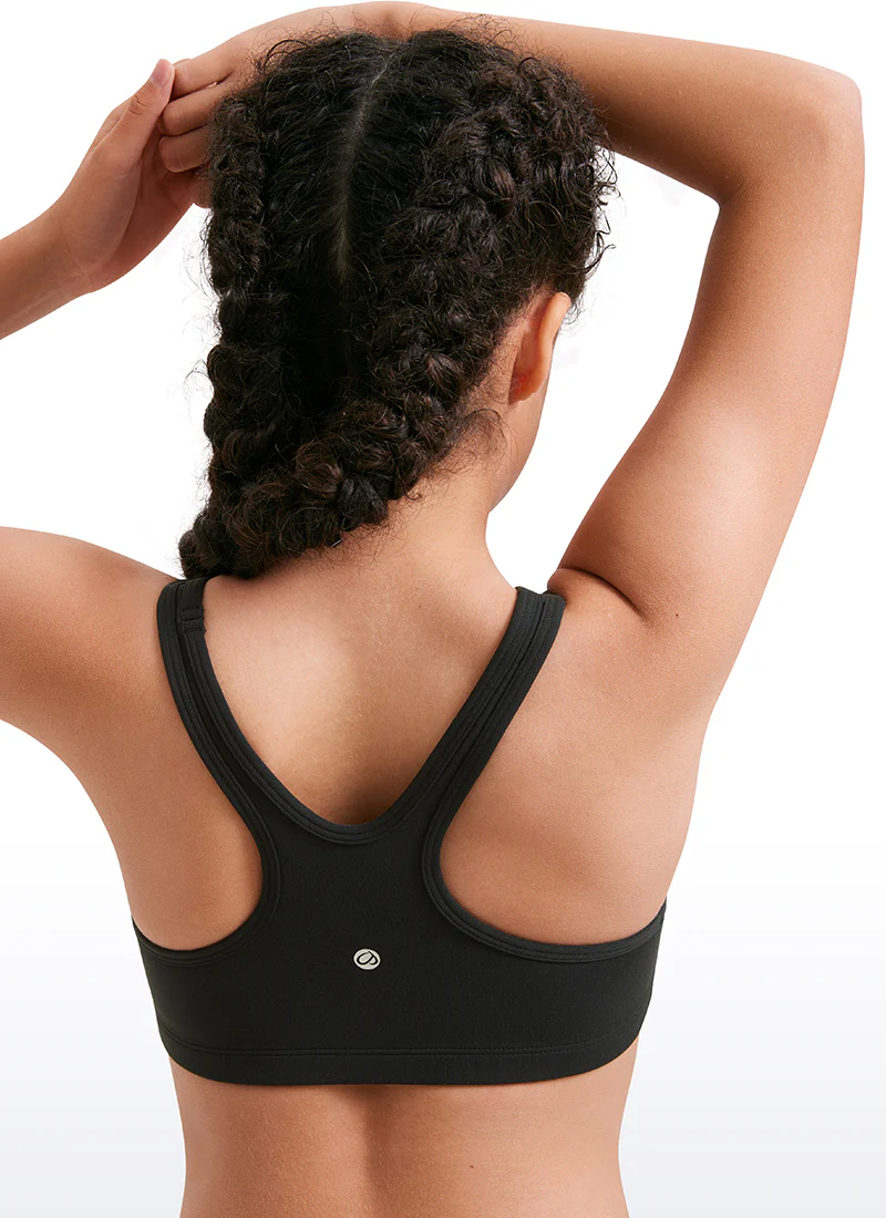 Butterluxe Girls Scoop Neck Racerback Sports Bra - Image 9